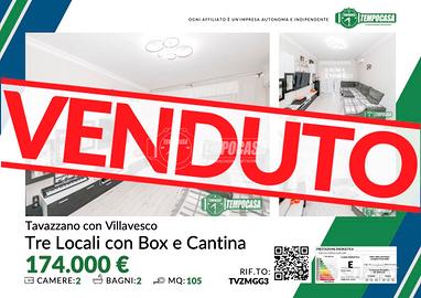 SPLENDIDO 3 LOCALI CON BOX E CANTINA