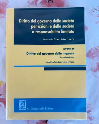 Libro - Diritto del governo delle società