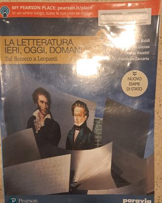 la letteratura ieri, oggi, domani. 
