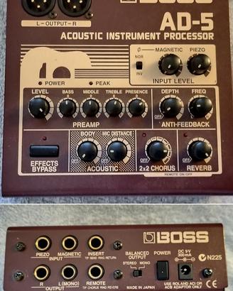 Boss AD-5 acoustic guitar processor