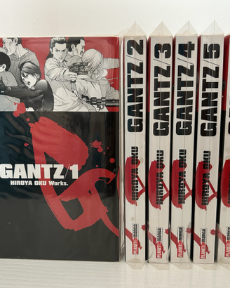 Manga GANTZ 1-7 Hiroya Oku - planet manga panini
