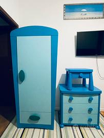 Cameretta bambino Mammut Ikea  + rete doghe