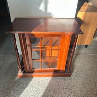 Armadietto Cristalliera Vintage '900 sportello uni