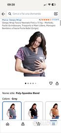 Fascia Neonato Marsupio Bambino
