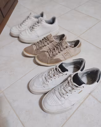 Lotto 3 paia scarpe uomo tg.43  – sneakers a 20 €