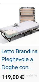 Brandina - lettino pieghevole
