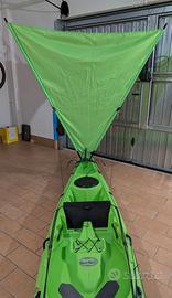 Kayak Vulcano 4.60 con timone e vela