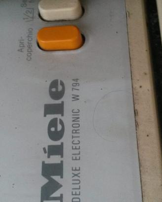 Lavatrice miele carica dall'alto per ricambi W 794