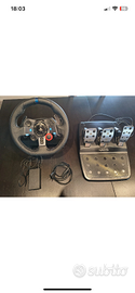 Volante G29 con supporto 