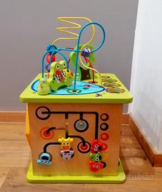 Hape Cubo multiattività Legno Gioco Bambini