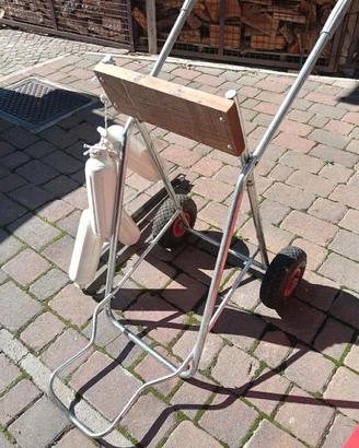 attrezzatura sport carrello giubbotto parabordi