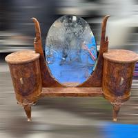 Toilette / vanity in stile antico in legno