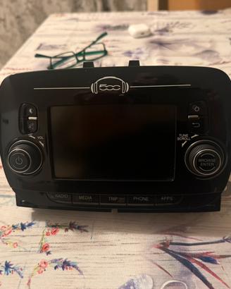 Radio Fiat 500 originale uconnect 5 pollici
