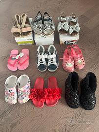 Lotto scarpe bambina numero 28