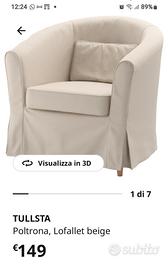 2 poltrone Tallsta 