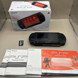 Console Sony PSP Street Nero scatola Box