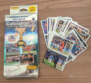 Figurine panini calciatori celebration 2025-26