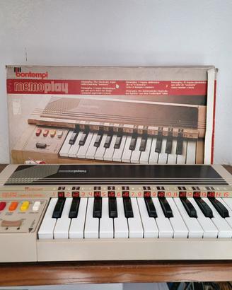 BONTEMPI MEMOPLAY–Organo Elettronico Vintage An.80