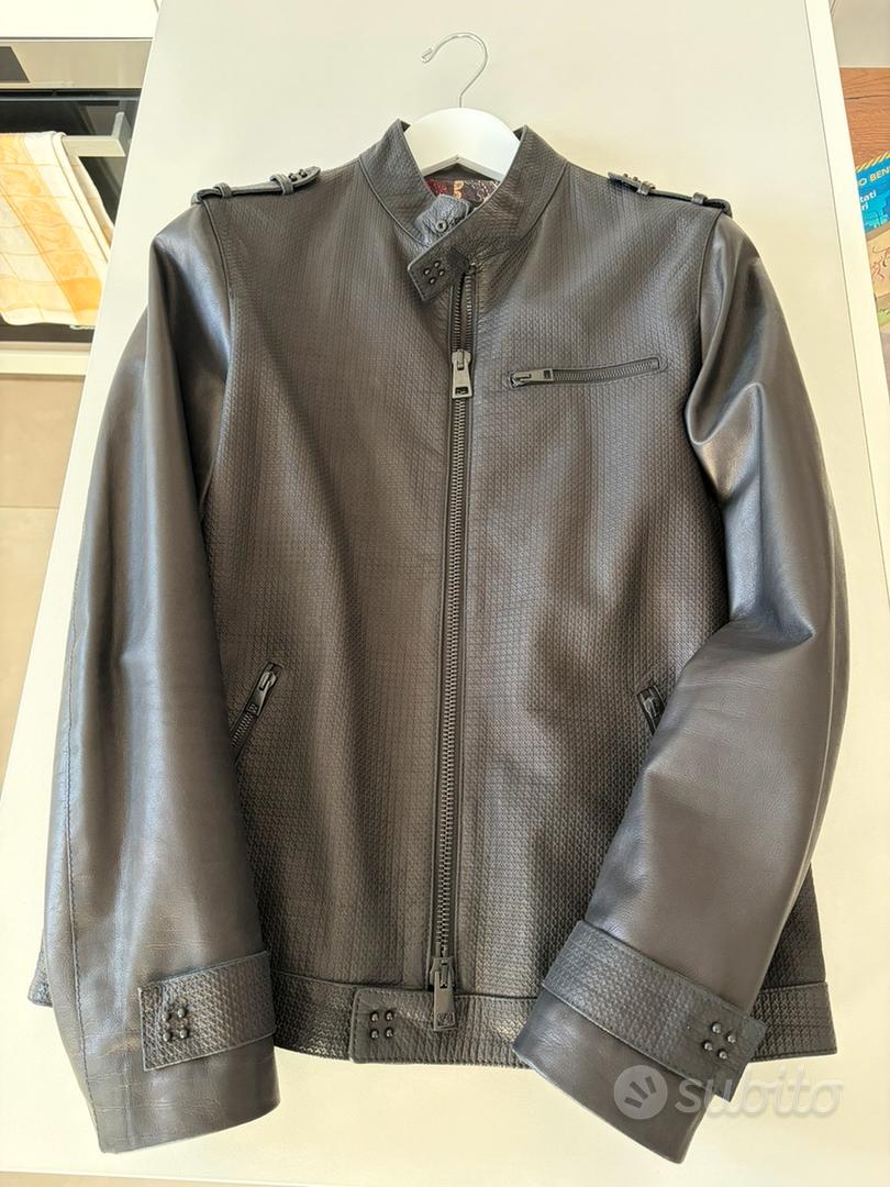 Giacca pelle Mangano Abbigliamento e Accessori In vendita a Milano