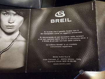 Breil snake collier