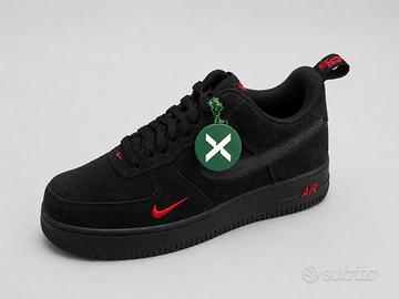 Nike Air Force 1 ’07 LV8 Multi Swoosh Black