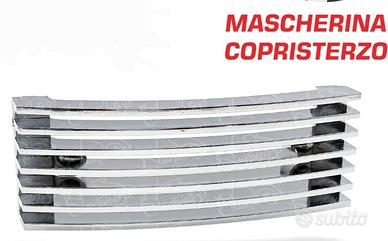 mascherina griglia cromata  vespa PX