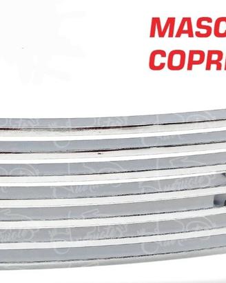 mascherina griglia cromata  vespa PX