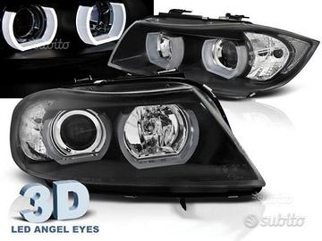 Fari anteriori BMW Serie 3 e90 Angel Eyes LED 3D