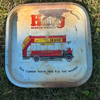 Vassoio Haig whisky vintage