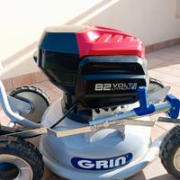 Rasaerba Grin BM37-82V...A BATTERIA 