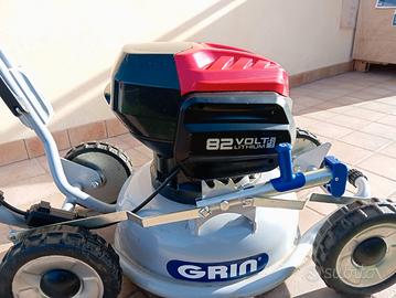 Rasaerba Grin BM37-82V...A BATTERIA 