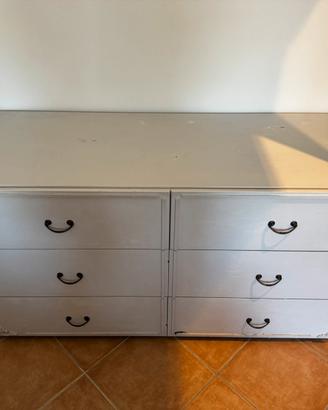 cassettiera shabby