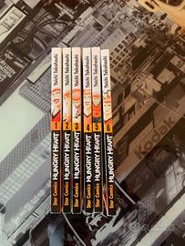 Serie completa manga "Hungry Heart", numeri 1-6