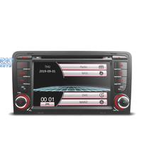 RADIO NAVIGATORE 7" PER AUDI A3 8P 03-12 USB GPS 