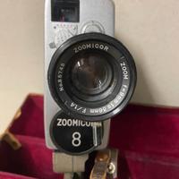 Cinepresa Vintage Lumicon 8 con custodia