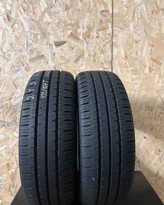 2 GOMME 215 65 16 HANKOOK VANTRA LT 109/107 T