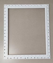 cornice bianca moderna 40x50