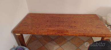 tavolo sala da pranzo in radica