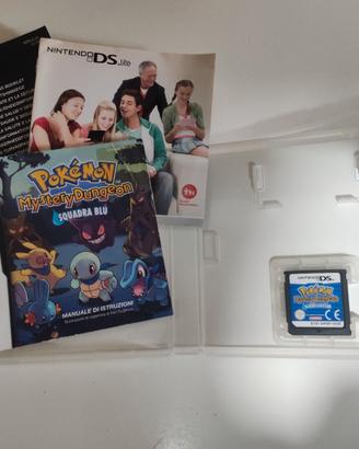 Pokémon mistery dungeon squadra blu Nintendo Ds 