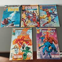 Marvel fumetti misti Thor Iron Man Fantastici 4