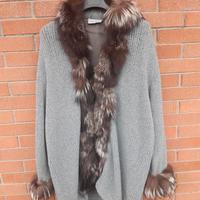 Cardigan artigianale donna