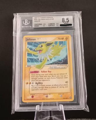Jolteon Gold Star 101/108 BGS 8.5 EX Power Keepers