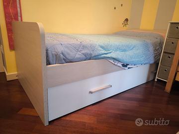 Letto Singolo con letto aggiuntivo