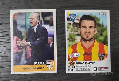 2 figurine dei calciatori panini 2011-2012