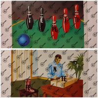 Schede Ricambi Bis Mike Bongiorno gioco vintage