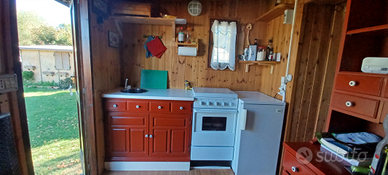 Casetta/roulotte stanziale