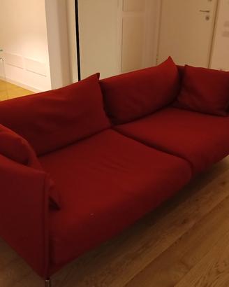 Divano Moroso rosso