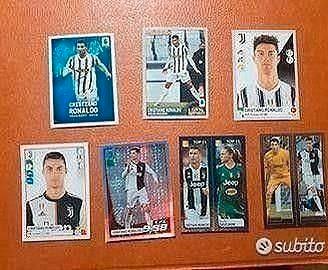 Lotto figurine album calciatori panini Ronaldo CR7