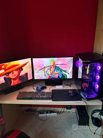 Postazione gaming completa