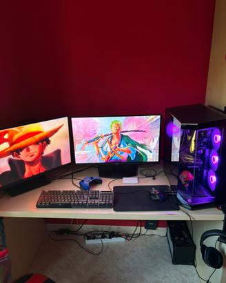 Postazione gaming completa